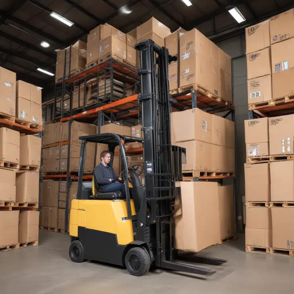Balancing Picking and Outbound Loading in Forklift-Operated Storage and Retrieval Systems