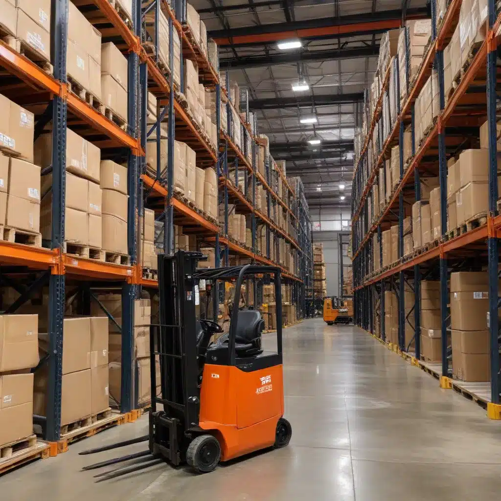 Forklift Autonomous Navigation: Optimizing Warehouse Layout for Efficient Material Flow