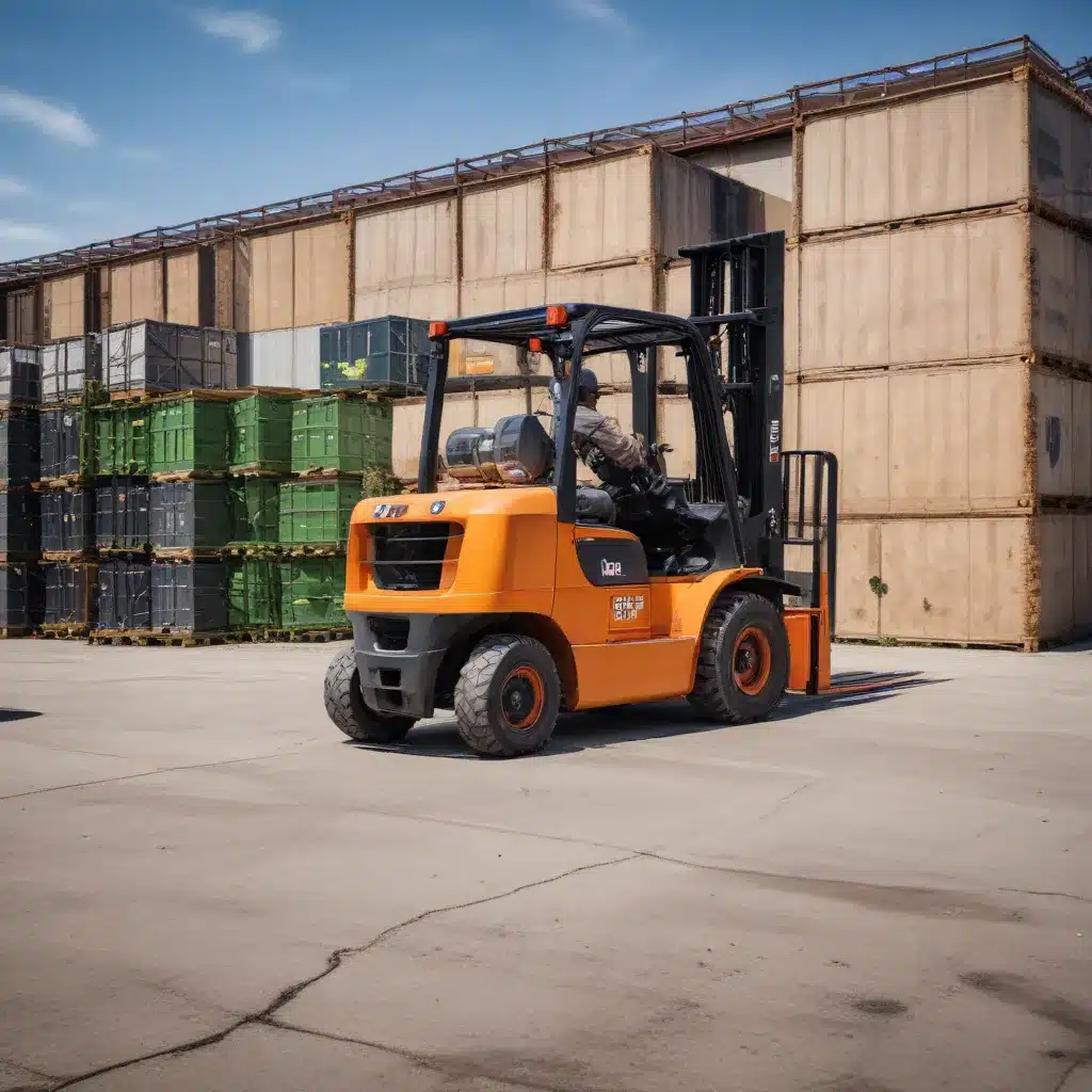 Forklift Fleet Sustainability: Integrating Renewable Energy Sources for Eco-Friendly Operations