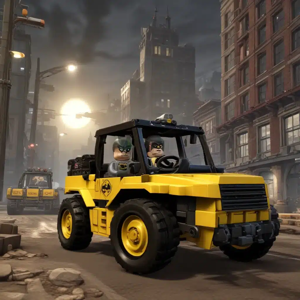 LEGO Batman 2 and Forklift Gameplay: Navigating the World of Construction Vehicles