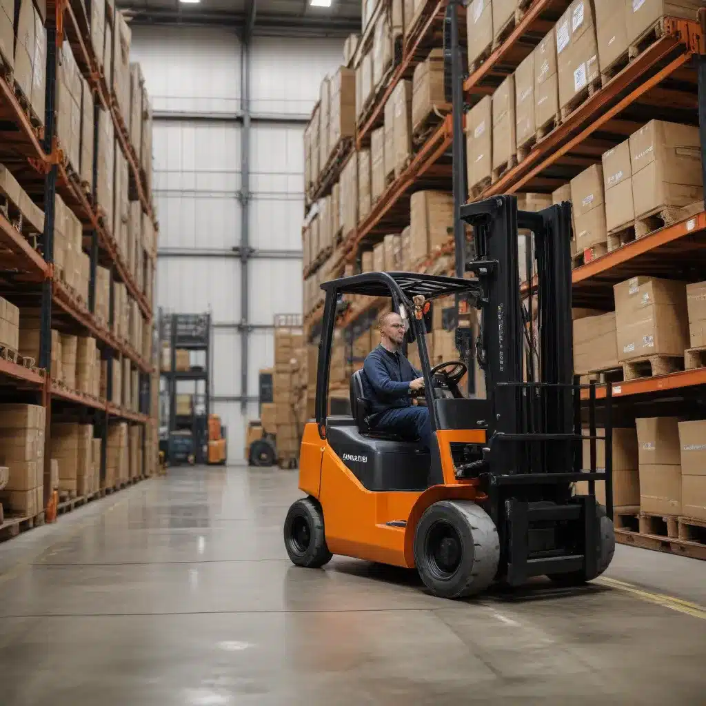 Unlocking the Potential of Digital Twins to Achieve Sustainability in Forklift Operations